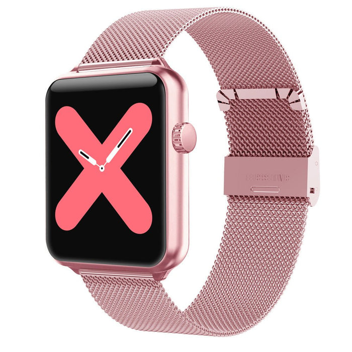 Bluetooth Calling Smart Bracelet Pink King Kong