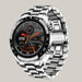 Smart Pedometer Activity Watch Silver 1pc