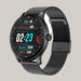 Smart Watch Bluetooth Call Full Touch Screen HD Blue Steel belt