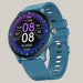 Full-Touch Smartwatch with Bluetooth Calling Black Silicone tape