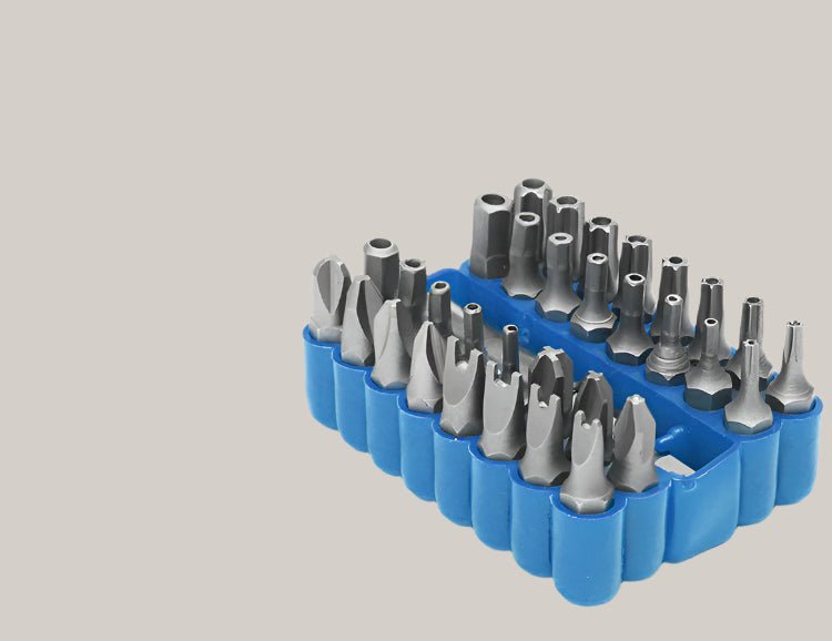 Special-shaped screwdriver Hollow blue
