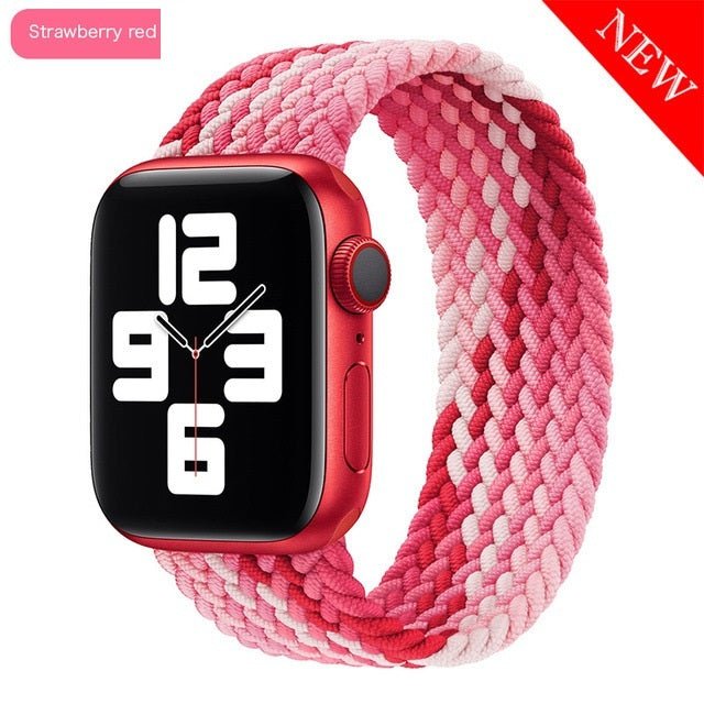 Unisex Rainbow Woven Sport Watch Strap A17
