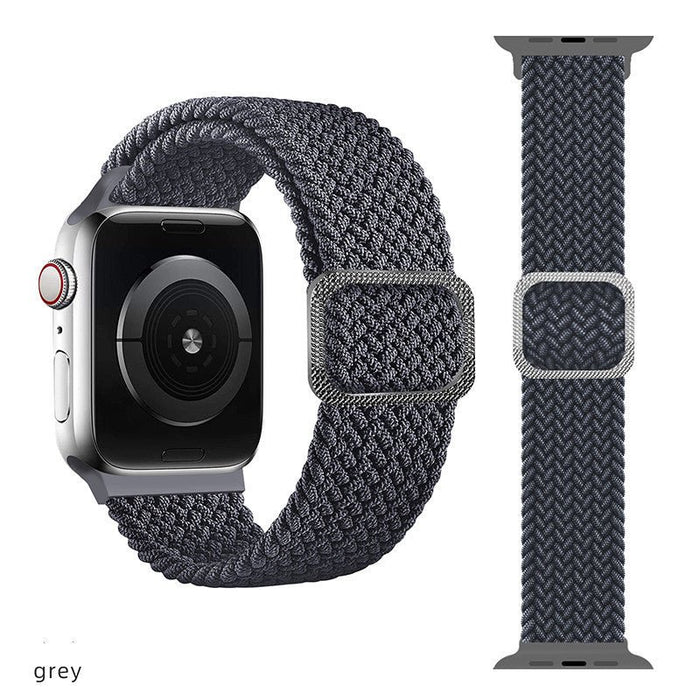 Unisex Rainbow Woven Sport Watch Strap A2
