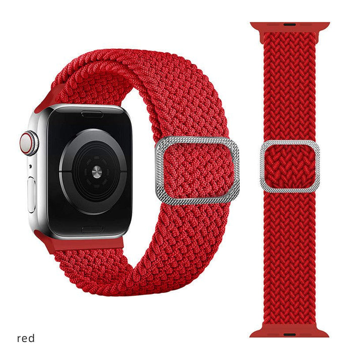 Unisex Rainbow Woven Sport Watch Strap A15