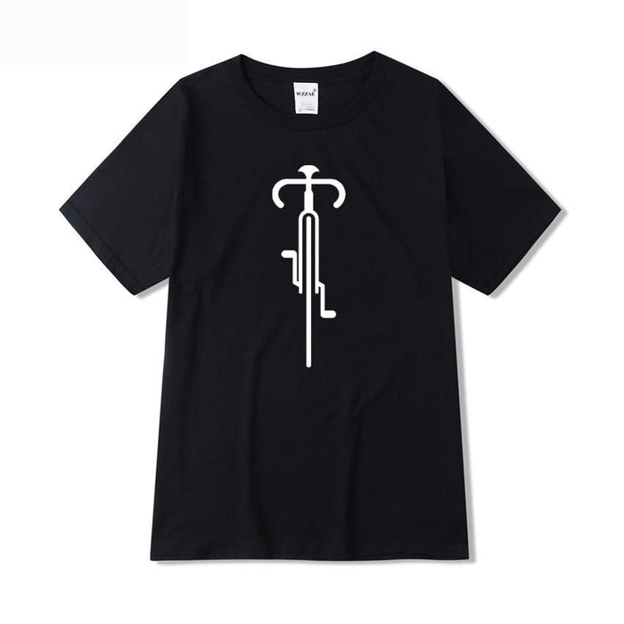 Spring And Autumn Bottoming Shirt Men Clothing Black