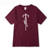 Men's Long-Sleeve Base-Layer Shirt Red wine