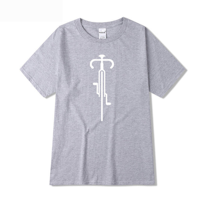 Spring And Autumn Bottoming Shirt Men Clothing Grey
