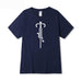 Spring And Autumn Bottoming Shirt Men Clothing Navy Blue