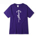 Spring And Autumn Bottoming Shirt Men Clothing Purple