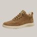 Lightweight Leather Sneakers for Spring Brown