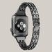Stainless Steel Replacement Watch Strap Black 38mm