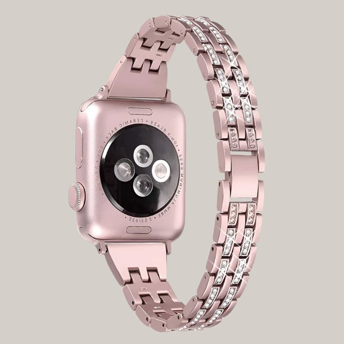 Stainless Steel Replacement Watch Strap Rose gold 38mm