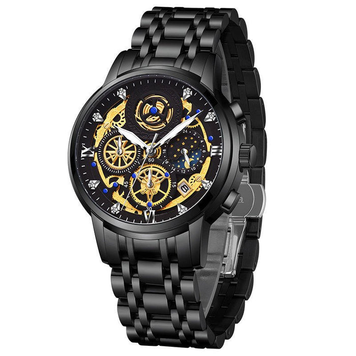 Stainless Steel Top Brand Luxury Waterproof Mens Watch A