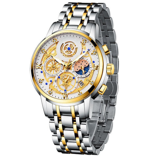 Stainless Steel Top Brand Luxury Waterproof Mens Watch