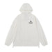 Starry Embroidered Letters Men Clothing Apricot
