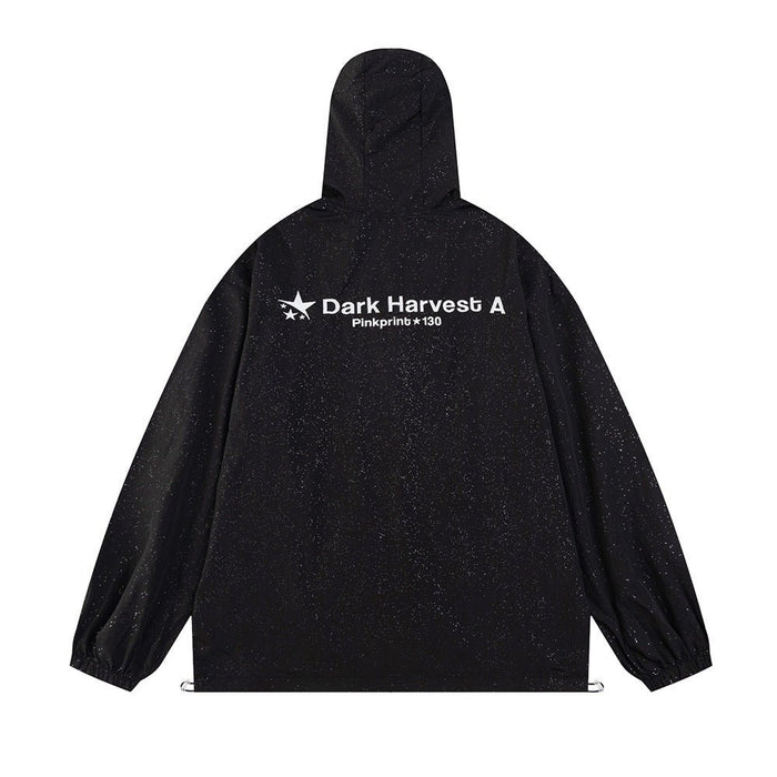 Starry Embroidered Letters Men Clothing