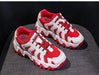 Students shoes Red