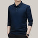Stylish Plaid T-Shirt for Men - Trendy Design 23660 Navy Blue