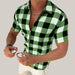 ASI Store Stylish Summer Shirts for Men - Checkered Design