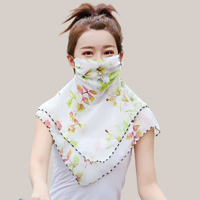 Sunscreen mask scarves