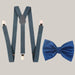Suspenders and Bow Tie Set 20 Adult