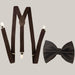 Suspenders and Bow Tie Set 19 Adult