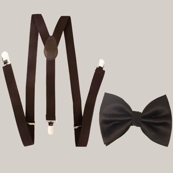 Suspenders Bowtie Sets 19 Adult