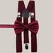 Suspenders and Bow Tie Set