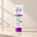 White and purple Hoygi tube on ivory vanity