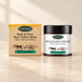 WoodSleep balm jar and kraft box with original farm illustration