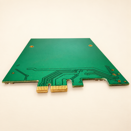 Green graphics adapter board reverse side
