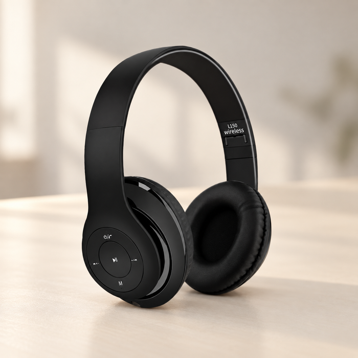Black L150 wireless headphones