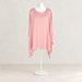 Pink nursing cover on a supported white display mannequin.