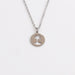 Titanium Steel Coconut Tree Pendant Necklace for Men SSN0150QZ Rigid Color