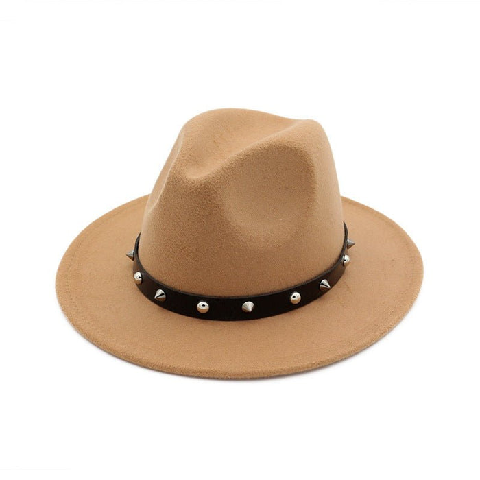 Unisex Woolen Winter Hat Camel