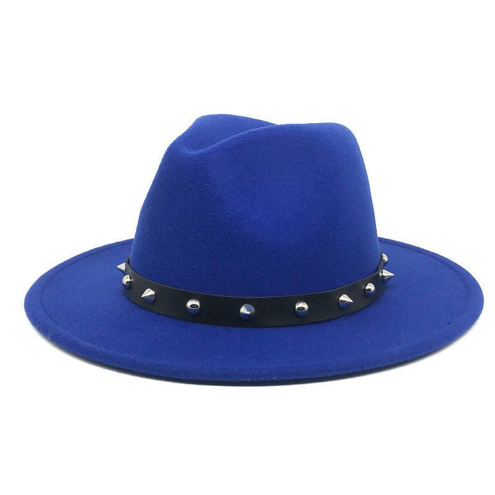 Unisex Woolen Winter Hat Blue