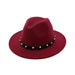 Top Woolen Hat For Men and Women Wine Red