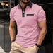 Trendy Men's Fashion Tops - Stylish Polos Pink