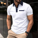 Trendy Men's Fashion Tops - Stylish Polos White