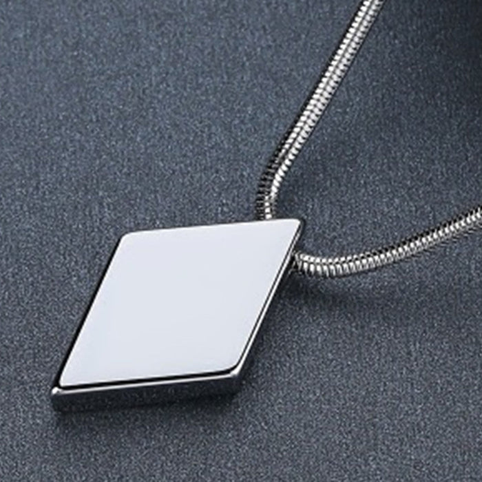 Tungsten Gold Pendant Necklace