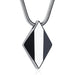 Tungsten Gold Pendant Necklace