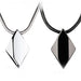 Gold-Tone Tungsten Pendant Necklace