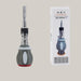 Two-way Ratchet Screwdriver Set Red Background Extension Rod