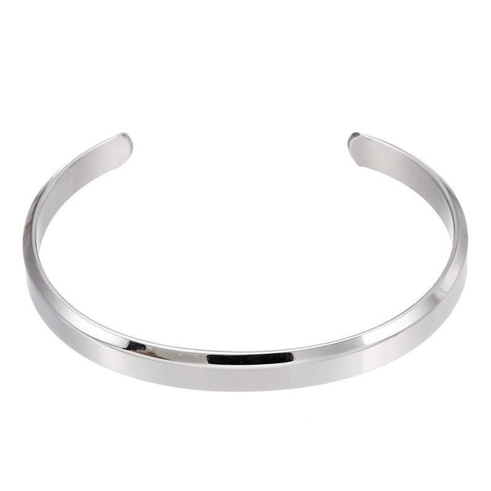 Men's Watch Band Bracelet Silver