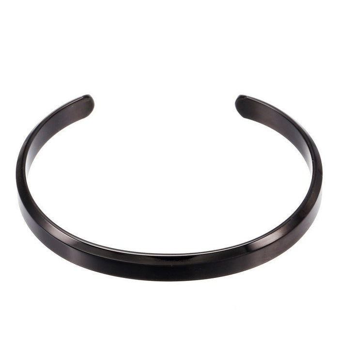 Men's Watch Band Bracelet Black