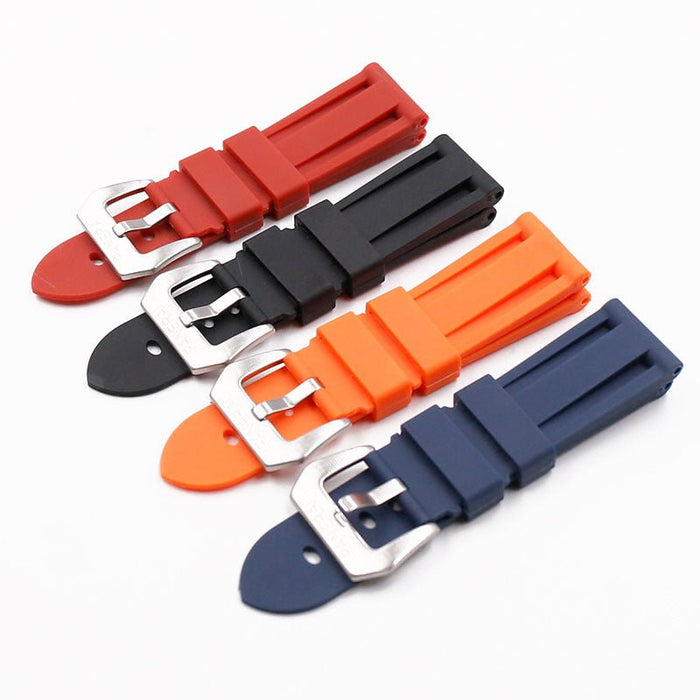 Penahai Men's Rubber Watch Strap