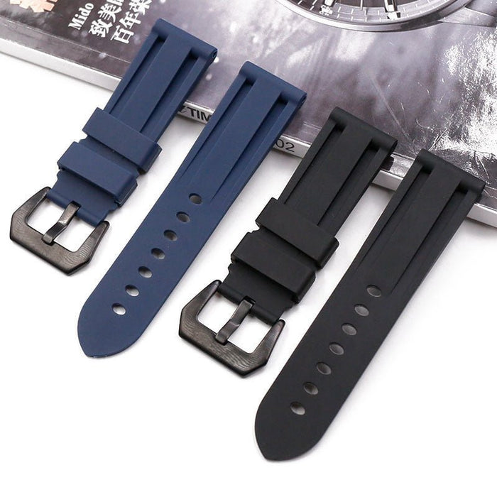Penahai Men's Rubber Watch Strap