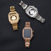 Stainless Steel Watch Case and Band Set