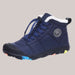 Waterproof Round Toe Children Sneaker Dark blue