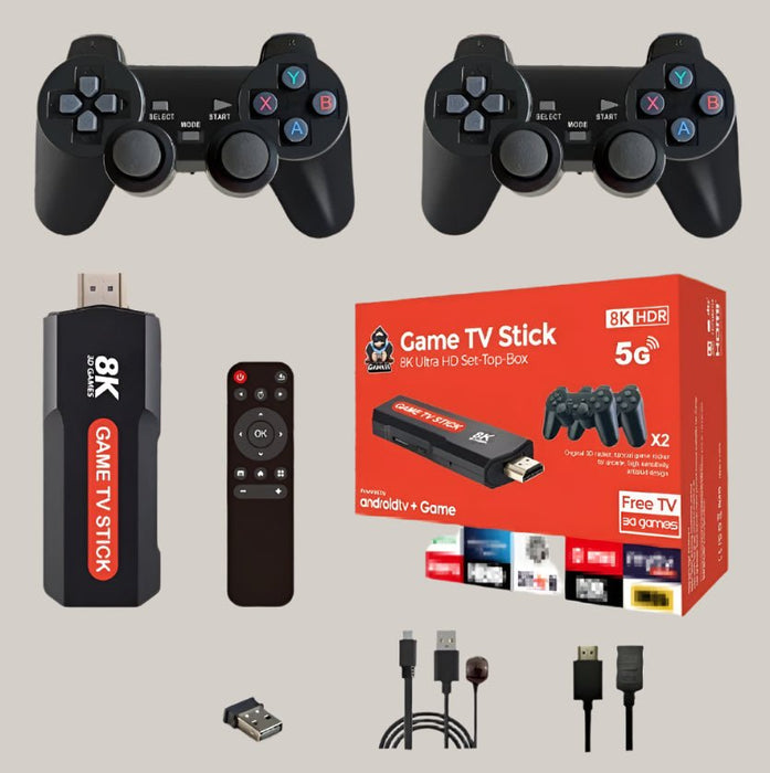 Wireless Handle Source Game Console HDMI TV U Treasure Game Console C